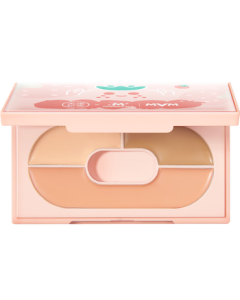 Meikang Fandai Three-Color Concealer Palette for Dark Circles, Tear Troughs, and Blemishes – 1g+2.2g+1g