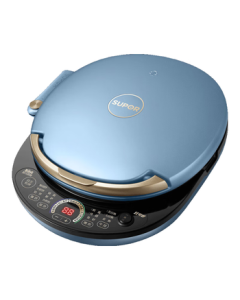 SUPOR Electric Pancake Maker with Detachable Upper and Lower Plates, Dual-Sided Heating Sandwich Maker, Multi-Function Steaming and Grilling Breakfast Machine, Touch Control Smart Model JD30RQ859