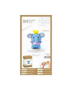 Crochet elephant ornaments