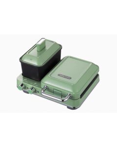 Morphyrichards MR9086 Multi-function Dual-zone Breakfast Maker 1100w / Unit Green