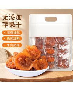 Bee Lucky Steamed Apple Dried Fruit 500g Individually Packed No Additives Preserved Yantai Red Fuji Snack Gift