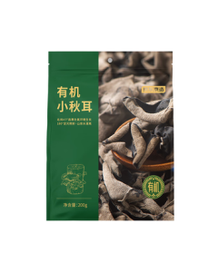 Jingdong Homemade Organic Northeast Small Autumn Fungus 200g, Black Fungus, Dried, Northeast Specialty, Hot Pot Ingredient