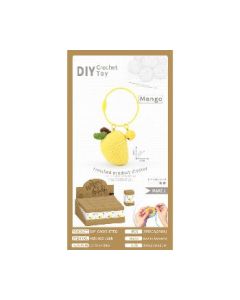 Crochet mango pendant cowhide box display box