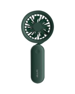 Jisulife Mini Fan Versatile Neck Hanging 2000mAh Rechargeable USB Foldable Handheld Portable Fan FA15-Green