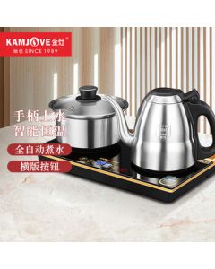 KAMJOVE F8 Fully Intelligent Handle-Automatic Water-Filling Electric Kettle with Heat Preservation, All-in-One Tea Brewing Expert