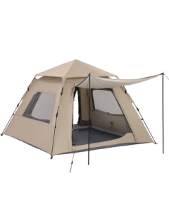 CAMEL Outdoor Tent Silver-Coated Sun Protection Camping Automatic Instant Setup Tent Camping Gear 133BANA027