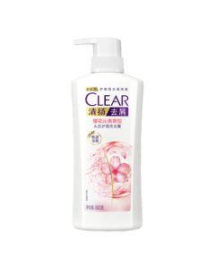 Clear Women's Anti-Dandruff Shampoo Sakura Refreshing 500g Niacinamide Scalp Soothing & Itch Relief Fragrant Shampoo JD Self-Operated