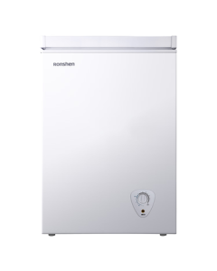 Ronshen 100L Small Freezer with Reduced Frost, Dual Use for Home Refrigeration and Freezing, Top-Open Chest Freezer with Grade 1 Energy Efficiency, Compact Fridge for Breast Milk Storage BD/BC-100MB