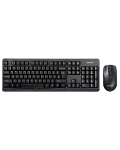 Lenovo Wireless Keyboard and Mouse Combo, Wireless Keyboard Mouse Set, Office Mouse Keyboard Combo KN101 Computer Keyboard Laptop Keyboard