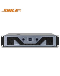 Shile (SHILE) S-88 Professional Pure Power Amplifier, High Power 800W Fixed Impedance Amplifier for Stage Performances, Conferences, Karaoke, Professional Amplifier