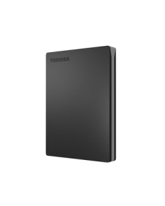 TOSHIBA 2TB Portable External Hard Drive HDD, Slim Series USB 3.2 Gen 1 2.5 Inch Black, Compatible with Mac, Ultra-Thin Metal, Password Protection, Easy Backup