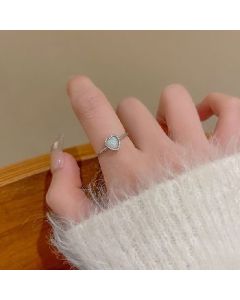Love rings, pearls, zircon, open rings