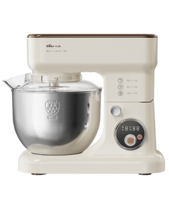 Bear Stand Mixer for Home Use, Dough Kneader, Multi-functional Egg Beater, Automatic Mixing Food Processor SJJ-E08G1 5L