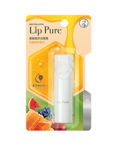 Mentholatum Honey Repair Lip Balm Original Flavor 4g - Moisturizing Lip Balm for Women, Exfoliates Dead Skin, Reduces Lip Lines, Prevents Dryness and Cracking