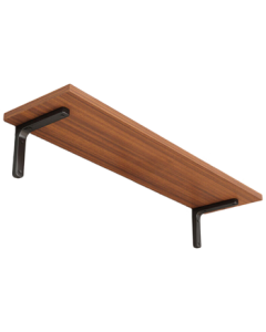 Anerya Wall Shelf, Wall-Mounted Shelf for Dormitory, Wooden Hanging Wall Bookshelf, Single Board Storage Shelf 7