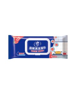 Vinda Kitchen Wipes, 60-Pack Large Cleaning Wipes for Range Hoods, Oil-Removing Household Wet Wipes