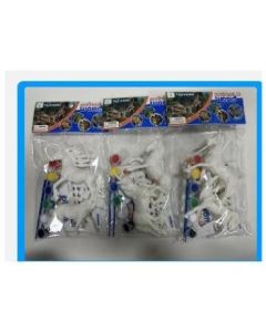 Painted Horse Unicorn 2pcs 8 inches 3 assortment