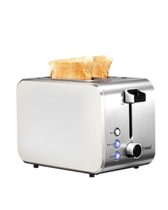 Donlim Toaster Breakfast Machine Sandwich Maker Stainless Steel Body Home Small Automatic Wide Slot Toaster Light Food Machine DL-8117