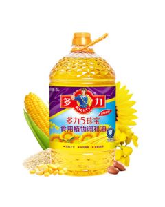 Doly [Same as Zhang Ruoyun's Choice] Non-GMO 5 Treasures Edible Plant Blended Oil 5L