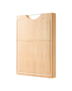 Cooker King Natural Whole Bamboo Cutting Board - Thickened, Non-Spliced, Anti-Slip Chopping Board 38*26cm
