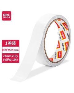 Deli double-sided tape 12mm 10y 80um 1 roll