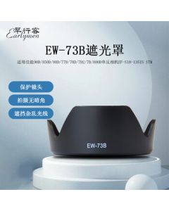 Early Traveler Lens Hood EW-73B for Canon 90D/850D/80D/77D/70D/7D2/7D/800D/EF-S18-135IS STM Lens 67mm Accessory