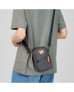 Bostanten Men's Shoulder Bag Trendy College Student Small Backpack Messenger Bag Mini Crossbody Bag Phone Pouch Sling Bag