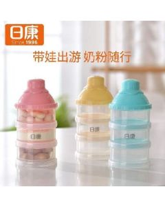 Rikang milk powder box with three compartments