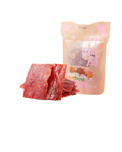 Three Squirrels Natural Pork Jerky Slices, Dried Meat Snack, Specialty Snack with Jingjiang Flavor, 150g/Bag