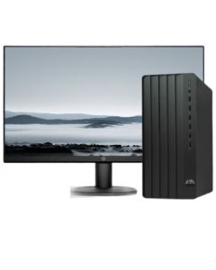 HP 288G9 E PCI Desktop with i5-13500, 16GB, 512GB+1TB, WiFi, W11H + 23.8-inch Monitor (Unit: Set) Black