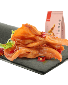 Bestore Boneless Duck Feet Spicy Flavor 110g, Deboned Duck Claws, Duck Feet Snacks, Marinated Delicacy, Perfect with Drinks