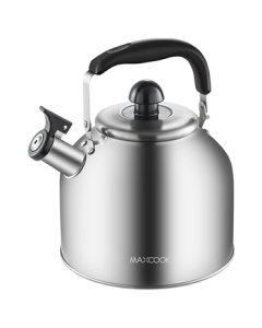 Maxcook 304 Stainless Steel Whistling Kettle 5L Thickened Japanese Style for Gas and Induction Cookers MCH288