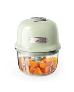 Bear Baby Food Processor, Home Meat Grinder, Small Multi-functional Puree Blender, Baby Food Maker, Garlic Masher, Portable Baby Food Processor QSJ-E40B1