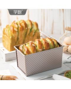 Wilton Toast Box 450g Low-Sugar Bread Loaf Pan with Lid Cake Toast Mold Baking Tool
