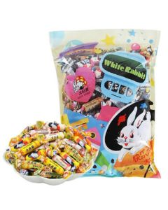 White Rabbit Creamy Candy Mixed Flavors 501g Approx. 90 Pieces Wedding Bulk Candy Shanghai Specialty Children's Snack