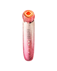 MESMOOTH Facial and Eye Massager, Lifting and Firming Home Cleaning and Infusion Device, Photon Rejuvenation 【Gift for Girlfriend】 Star Diamond Red C1Pro