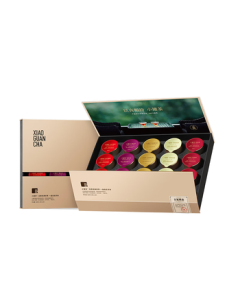 Xiaoguan Tea Gold Can Da Hong Pao Jin Jun Mei Jasmine Tea Dian Hong Premium Cinnamon 20 Cans 80g High-End Mid-Autumn Festival Gift