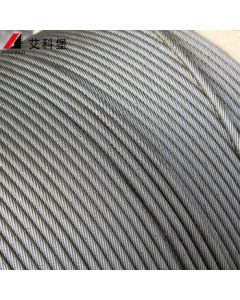 Aikebao 6mm Diameter Oiled Steel Wire Rope (Price per Meter) 6*19 Lifting Wire Rope Soft Rope for Hoisting and Towing AKB-GSS-089