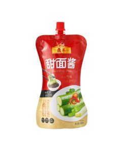 Dingfeng Seasoning Sauce Sweet Bean Sauce 450g, Refreshingly Sweet, China Time-honored Brand
