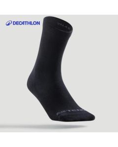 Decathlon Adult Running Casual Comfort Sports Socks High-Top 3-Pack 2308148