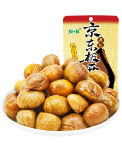 BHB Chestnut Kernels Qianxi Chestnuts 100g/Bag Snack Nuts Roasted Sweet Chestnut Kernels Ready-to-Eat Chestnut Kernels