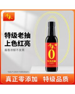 Qianhe Dongpo Red Premium Dark Soy Sauce 500mL [0 Additives Premium Dark Soy Sauce] Brewed Coloring Household Seasoning