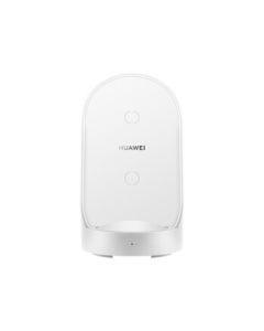 HUAWEI Original Super Fast Charge Vertical Wireless Charger (Max 50W) Compatible with Mate40Pro/P40Pro/FreeBudsPro/iPhone12 Pearl White CP62R