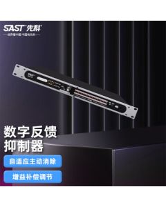 SAST Professional Feedback Suppressor Microphone Anti-Squeal Conference Speaking Wedding Stage Performance School KTV Fully Automatic Digital Frequency Shifter Processor Engineering-Grade DSP-816