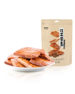 Laiyifen Essential Hand-Torn Protein Vegetarian Meat 168g Five-Spice Flavor, Vegetarian Dried Tofu Snack, Ready-to-Eat, Individually Packed