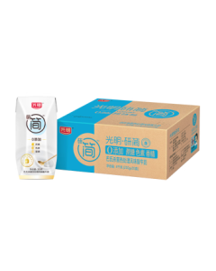 Bright 0 Sugar Added Yogurt 200g*20 Family Bulk Pack (Old/New Packaging Random Delivery) Mid-Autumn Festival Gift