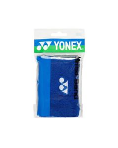 YONEX Unisex Comfortable Sweat-Absorbent Sports Wristband for Running and Fitness AC029CR-002 Blue Single Pack