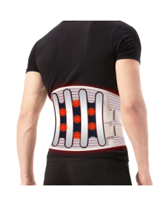 Lizi Medical Waist Support Belt for Lumbar Disc Herniation, Lumbar Muscle Strain, Post-Surgery Steel Plate Support, XL