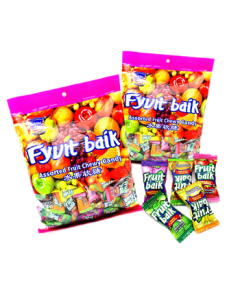 ADM Mixed Flavor Fruit Gummies Wedding Favors Candy for Kids Students Festive Snacks 500g*2 Bags