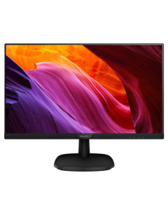 Philips 27-inch IPS FHD 75Hz TUV Certified Low Blue Light, Wall-Mountable VGA/DVI/HDMI Monitor for Online Classes and Office Work, Business Computer Display 273V7QDSBF